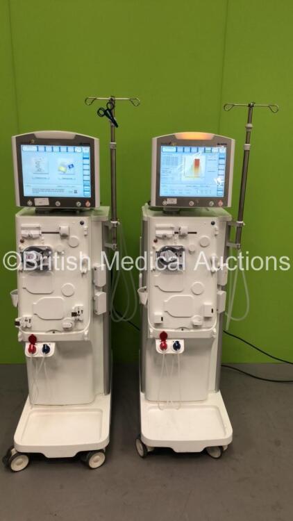 2 x Nipro Corporation Surdial X Dialysis Machines Version 1.506 with Hoses (Both Power Up) *Mfd 2017*