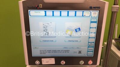 2 x Nipro Corporation Surdial X Dialysis Machines Version 1.506 with Hoses (Both Power Up) *Mfd 2017* - 4