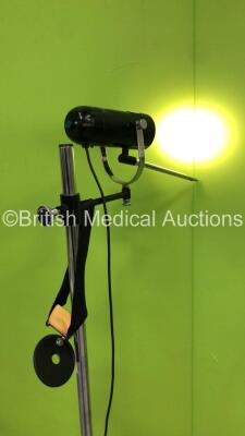 2 x Chiron Patient Examination Lamps on Stands (Both Power Up) - 3