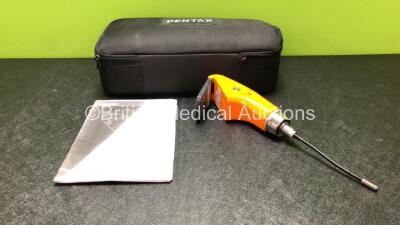 Pentax AWS-S100 Video Intubation Flexible Laryngoscope in Case (Powers Up) *SN A300053*