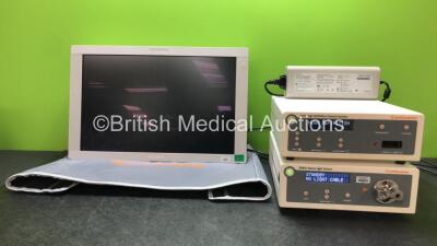 Job Lot Including 1 x Sony LMD2451MD/HD Monitor with 1 x AC Power Supply, 1 x Smith & Nephew 560P High Definition Camera System and 1 x Smith & Nephew 500XL Xenon Light Source (All Power Up)