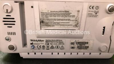 Mixed Lot Including 1 x Welch Allyn Connex Vital Signs Monitor Including SpO2 and NIBP Options (Powers Up with Damage-See Photo) 2 x Masimo Signal Extraction Pulse CO Oximeter Base Units (Both Power Up) 1 x Ambu aView Monitor (Powers Up when Tested with S - 7