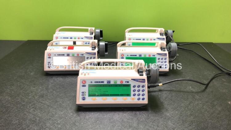 5 x Medfusion 3500 Syringe Pumps V.3.0.6 (All Power Up)