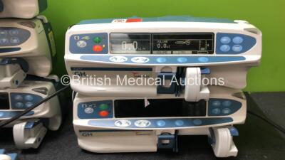 Job Lot of Pumps Including 7 x x Carefusion Alaris GH Syringe Pumps (All Power Up) 2 x Cardinal Health Alaris GH Pumps (Both Power Up) 1 x Carefusion Alaris PK Driver Pump (No Power with Damage Light-See Photo) - 2