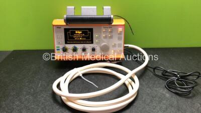 Drager Oxylog 3000 Transport Ventilator Software Version 01.24 with Hose (Powers Up when Tested with Stock Power Supply-Power Supply Not Included) *SN SSAC-0154*