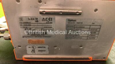 Drager Oxylog 3000 Transport Ventilator Software Version 01.24 with Hose (Powers Up when Tested with Stock Power Supply-Power Supply Not Included) *SN SSAC-0154* - 4