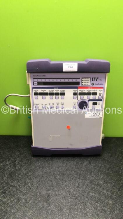 Viasys LTV 1150 Ventilator (Powers Up with Stock Power Supply - Not Included) *F65906*