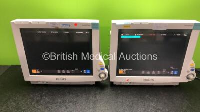 2 x Philips IntelliVue MP70 Monitors (Both Power Up) *DE61754046 /