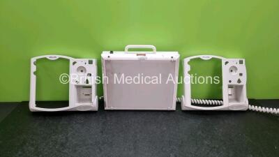 Mixed Lot Including 1 x Jensen's X-Ray Light Box, 1 x Deray Lamp with Isolating Transformer and 2 x Philips Defibrillator Covers