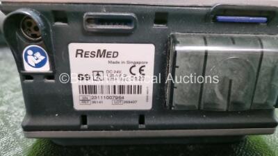 Job Lot including 3 x ResMed S9 CPAP's (All Power Up, Power Supply Not Included) 1 x ResMed Lumis 150 VPAP ST Unit (Powers Up, Power Supply Not Included) 1 x ResMed Airsense 10 Elite (Powers Up, Power Supply Not Included) - 7