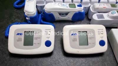 Mixed Lot Including 6 x Covidien Tympanic Thermometers with Base, 1 x Philips Rechargeable Battery, 43 x Welch Allyn PRO 6000 Ear Thermometers and 4 x and Blood Pressure Monitors - 5