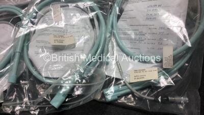 Mixed Lot Including 3 x Verathon BVI 9400 Calibration Tanks, 15 x 02 Hoses and 3 x Barkey Heater Lines - 4