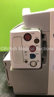 2 x Philips IntelliVue MP30 Patient Monitors with 2 x Philips IntelliVue X2 Handheld Patient Monitors with ECG, SpO2, NBP, Press and Temp Options (All Power Up with Damage-See Photos) - 5