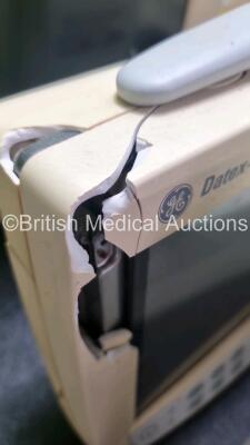 Job Lot of Patient Monitors Including 1 x Philips V24E Patient Monitor 1 x Datascope Passport Patient Monitor and 1 x Agilent V24C Patient Monitor (Damage to Casing See Photo) - 3