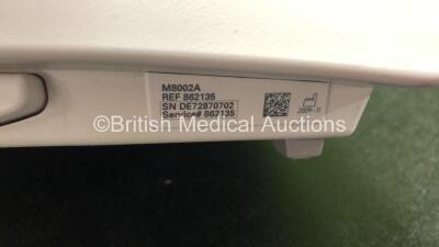 2 x Philips IntelliVue MP30 Patient Monitors and 2 x IntelliVue X2 Handheld Patient Monitors with ECG, SpO2, NBP, Press and Temp Options (Both Power Up, Damage to Casing See Photo) - 9