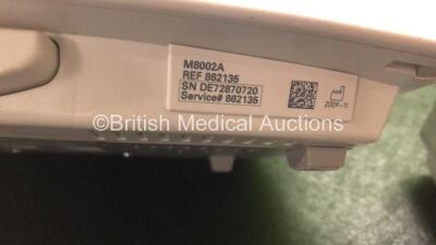 2 x Philips IntelliVue MP30 Patient Monitors and 2 x IntelliVue X2 Handheld Patient Monitors with ECG, SpO2, NBP, Press and Temp Options (Both Power Up, Damage to Casing See Photo) - 10