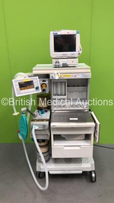 Datex-Ohmeda Aestiva/5 Anaesthesia Machine with Datex-Ohmeda Aestiva/5 SmartVent Software Version 4.5, Philips IntelliVue MP50 Anaesthesia Monitor, Philips IntelliVue G5 - M1019A Gas Module with Water Trap, Bellows, Absorber and Hoses (Powers Up) *S/N AMR