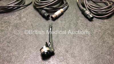 1 x Stryker TPS 5100-34 Sagittal Saw Handpiece with Fischer 5100-004-000 Handpiece Cable and Stryker 5100-9 Universal Handswitch *SN 0304300853* - 3