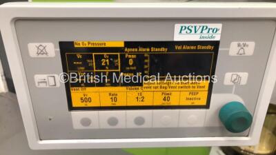 Datex-Ohmeda Aestiva/5 Anaesthesia Machine with Datex-Ohmeda Aestiva 7900 SmartVent Software Version 4.8, Bellows, Absorber and Hoses (Powers Up) *S/N AMRK02993* - 2