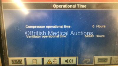 Nellcor Puritan Bennett 840 Ventilator System Software Version 4-070000-85-AN Running Hours 54938 with Hoses (Powers Up) - 4