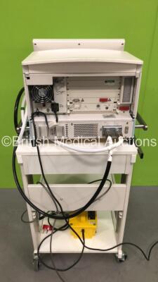 Drager Evita XL Ventilator *Mfd 2009* Software Version 07.00 Running Hours 39222h with Hoses on Stand (Powers Up) *SN ASAM-0387* - 3