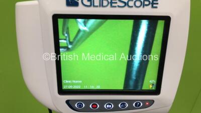 Verathon Medical Glidescope Video Monitor on Stand with Power Supply and Accessories (Powers Up) - 2