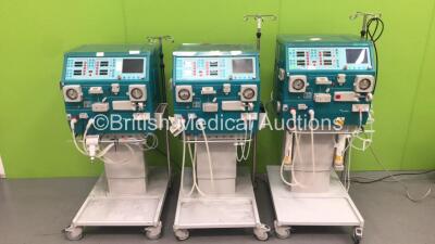 3 x Gambro AK 200 Ultra S Dialysis Machines (1 Powers Up with Alarm, 1 Draws Power with Blank Screen and 1 No Power)