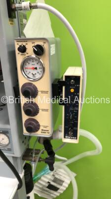 Blease Frontline Genius Anaesthesia Machine with Blease 2200 MRI Ventilator, Bellows, Absorber and Hoses *S/N FS0140242* - 6