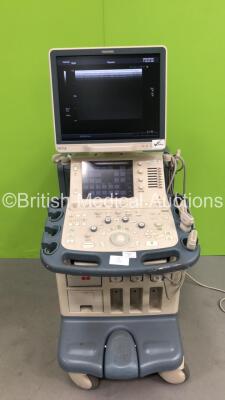 Toshiba Aplio XG SSA-790A Flat Screen Ultrasound Scanner *S/N 99D0813205* **Mfd 01/2008** with 3 x Transducers / Probes (PLT-805AT *Mfd 10/2014* / PLT-704SBT *Mfd 01/2015* and PLT-1204BX *Mfd 01/2015*) and Sony UP-D897 Digital Graphic Printer (Powers Up w