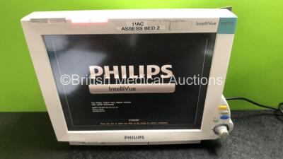 3 x Philips MP70 Anesthesia Monitors (All Power Up with Damage to Dials and Casing - See Photos) - 4