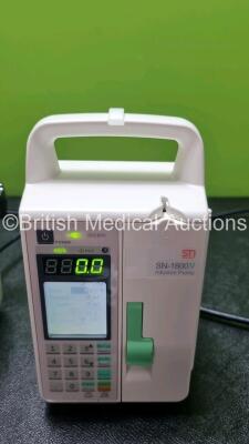 4 x Sino Medical SN-1800V Infusion Pumps with Accessories *Mfd 2020* (All Power Up, Unused in Boxes) - 5