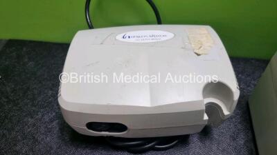 Mixed Lot Including, 1 x PRO PLUS NG Ear Irrigator, 1 x Salter Aire Elite Compressor, 1 x B&D Nippy ST+ Ventilator, 1 x Omron Digital BP Meter, 1 x A&D Digital BP Monitor, 1 x Omron Compair Compressor Nebuliser (All Power Up) - 7