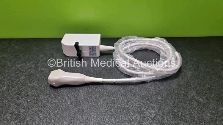 Philips P4-2 Ultrasound Transducer / Probe (Untested)