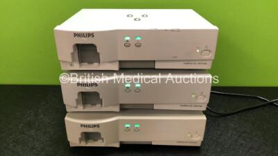 3 x Philips IntelliVue G5 M1019A Gas Modules (All Power Up) *RI*