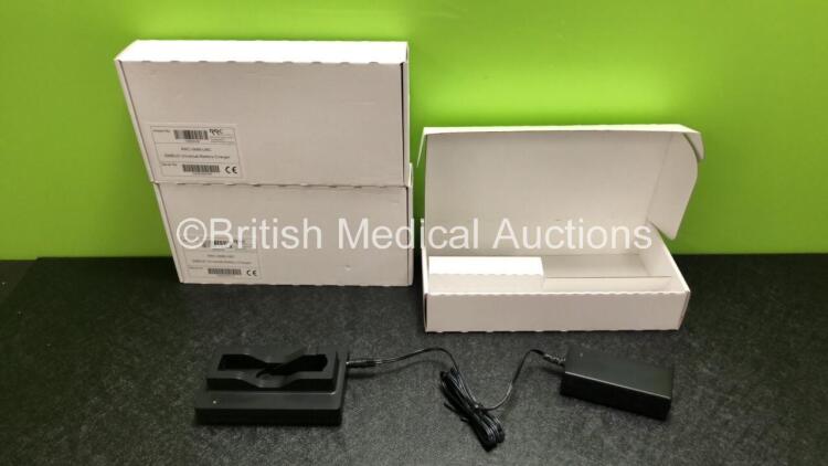 3 x RRC-SMB-UBC SMBUS Universal Battery Chargers (Manufactured for Drager - Excellent Condition - Like New) *RI*