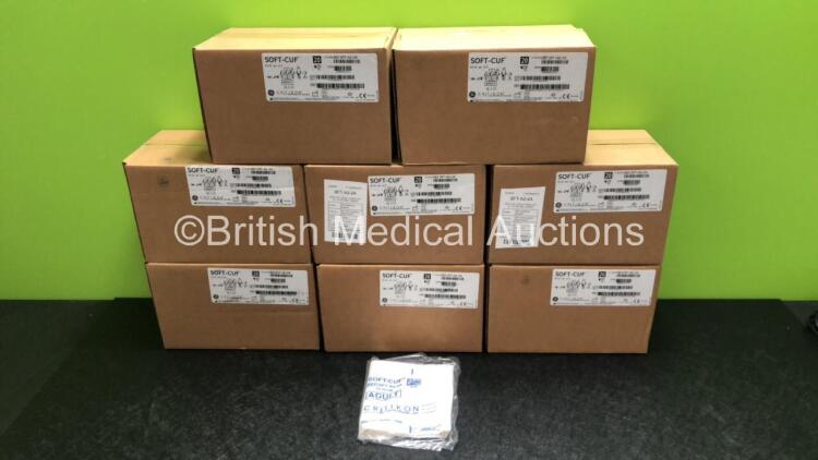 Job Lot of Approximately 160 x Critikon Soft-Cuf Adult Ref SFT-A2-2A 23-33cm BP Cuffs *Mfd - 2019* (All Unused) *RI*