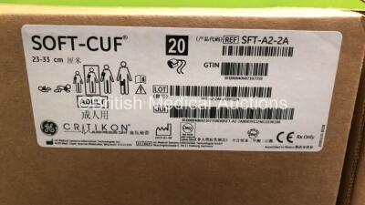 Job Lot of Approximately 160 x Critikon Soft-Cuf Adult Ref SFT-A2-2A 23-33cm BP Cuffs *Mfd - 2019* (All Unused) *RI* - 3