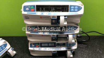 10 x Carefusion Alaris GH Syringe Pumps (9 x Power Up, 1 x Requires Service, 1 x No Power) - 3