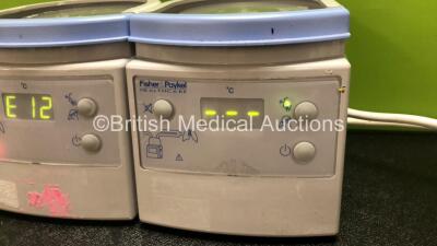 2 x Fisher & Paykel MR850AEK Respiratory Humidifiers (Both Power Up, 1 x E12 Code and Damage to Casing - See Photos) - 3