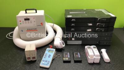 Mixed Lot Including 3 x Tripp Lite SmartPro UPS Units, 3 x APC Smart-UPS Units (1 x Missing Casing - See Photos) 3 x Welch Allyn Pro 6000 Thermometers with 2 x Bases, 2 x G Rutter RS7 Nerve Stimulator, 1 x Fisher&Paykel NS242 Nerve Stimulator, 2 x Philips