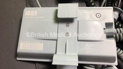 Mixed Lot Including 5 x One Touch Verio Pro+ Blood Sugar Monitors in Carry Cases (All Power Up) 3 x Volker E2209-01 Keypads, 1 x Volker E2240-01 Controller and 9 x Volker K2134 Power Leads *SN 2020052985, 2018127137, 2020032226, 2020045443* - 3