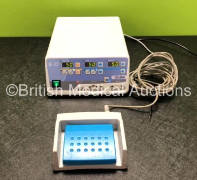 Eschmann E10 Electrosurgical / Diathermy Unit with Footswitch (Powers Up)