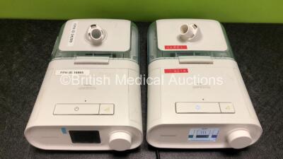 Job Lot Including 7 x Philips Respironics REMstar Auto A-Flex System One CPAP Units with 6 x Power Supplies (All Power Up, 3 x Missing Dials - See Photos) 4 x Philips Respironics System One Humidifiers, 1 x Philips Respironics autoSV Advanced BiPAP with P - 14