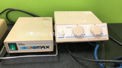 Mixed Lot Including 1 x Intermec Easycoder Unit (Untested Due to Missing Power Supply) 1 x NSK Volvere GX Dental Drill with 1 Footswitch and 1 x Attachment (No Power with Damaged Cable-See Photos) 1 x De Tuy Euro Max Unit (Powers Up) 1 x Dentsply 3000 Ge - 3