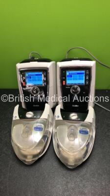 2 x ResMed Stellar 150 CPAP,s with 2 x ResMed H4i Humidifiers (Both Power Up with Power Supplies) *S/N 20170279538 / 20160595687* - 4