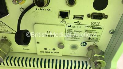 Acutronic Fabian Therapy Ventilator on Stand (Powers Up) *Mfd 12/2014* - 3