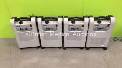 14 x Nidek Medical Nuvo Lite 3 Mark 5 Oxygen Concentrators (Only 4 Pictured) *Stock Photo Used*