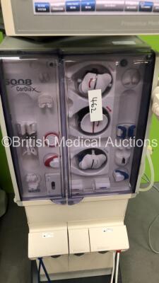 2 x Fresenius Medical Care 5008 Cordiax Dialysis Machines - Software Version 4.58 - Running Hours 35166 / 36497 (Both Power Up) - 4