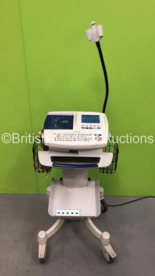 Welch Allyn CP200 ECG Machine on Stand (Powers Up with Screen Distortion) *S/N 20020071*