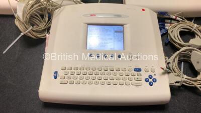 Job Lot Including 2 x Seca CT8000L ECG Machines with 2 x 10 Lead ECG Leads and 1 x SecaCT8000P ECG Machine with 1 x 10 Lead ECG Lead (All Power Up) - 2